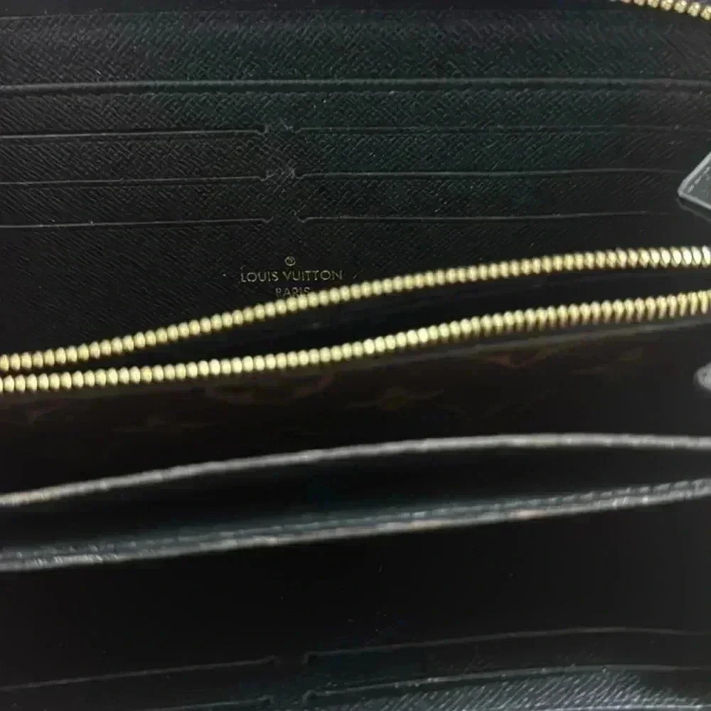 LOUIS VUITTON Monogram Zippy Retiro Wallet Black never used - Picture 4 of 7
